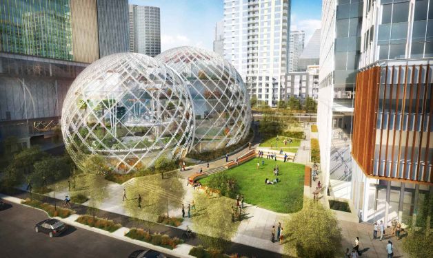 Il progetto della nuova sede eco-friendly di Amazon a Seattle