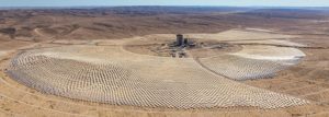 centrale solare deserto israele