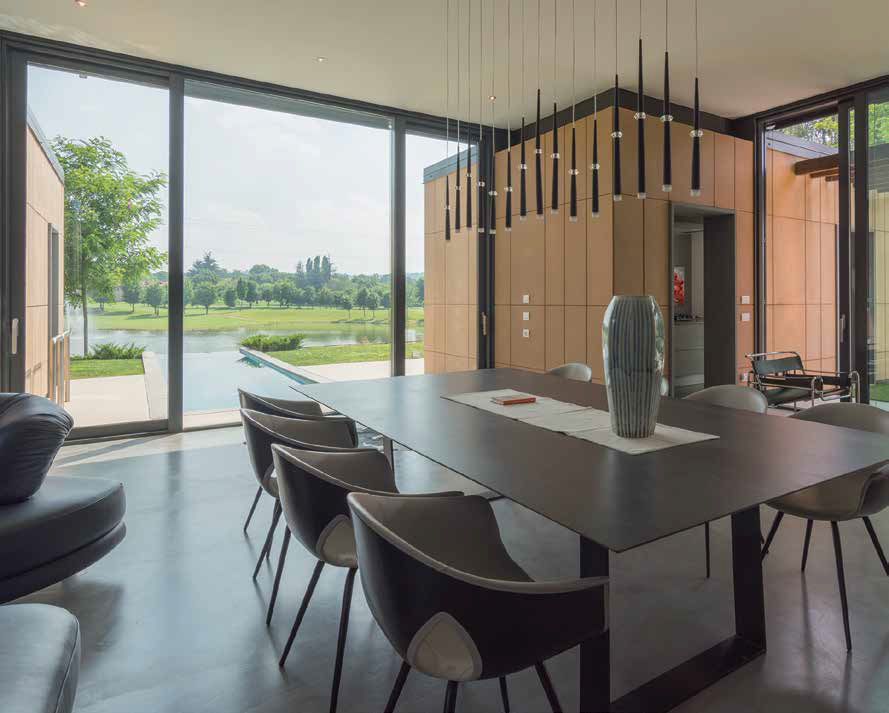 sala da pranzo | villa in Franciacorta