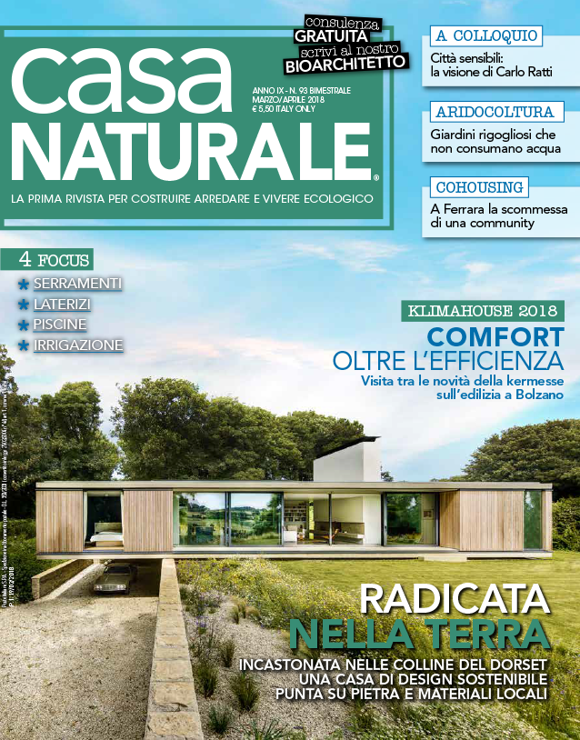 Casa Naturale - E' in edicola il numero di marzo-aprile 2018