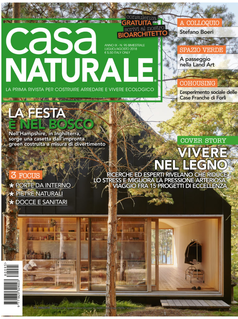Casa Naturale - E' in edicola il numero di luglio-agosto 2018