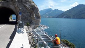 Inaugurata sul Garda la pista ciclabile più spettacolare d’Europa