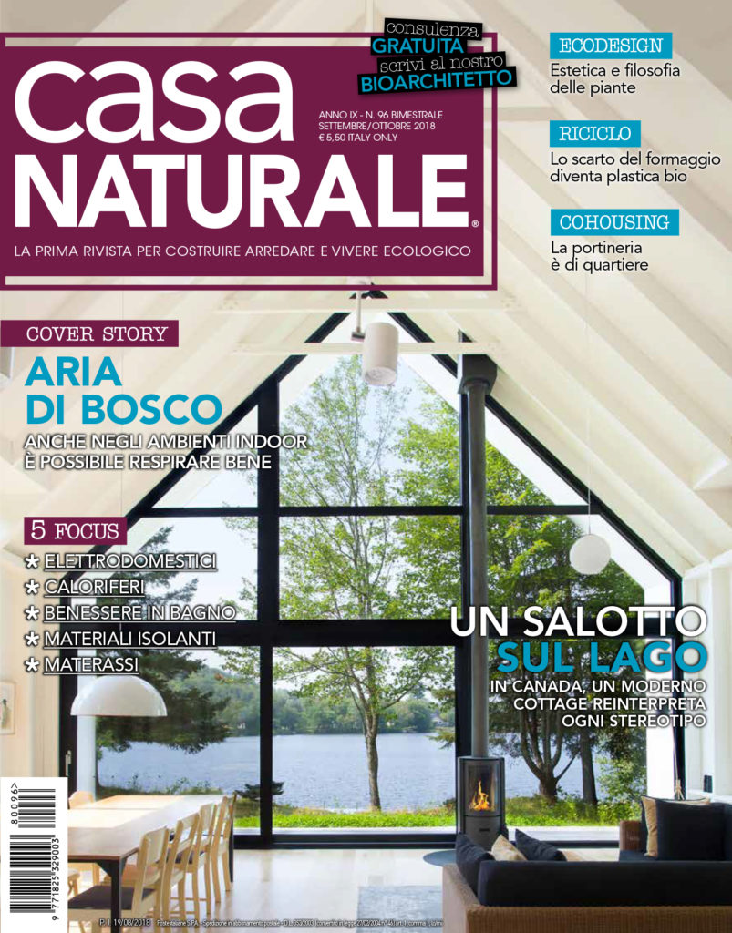 Casa Naturale - E' in edicola il numero di settembre-ottobre 2018