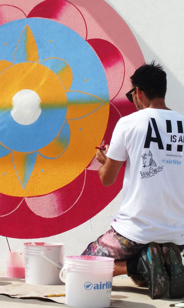 A Roma il più grande murales mangia-smog d’Europa