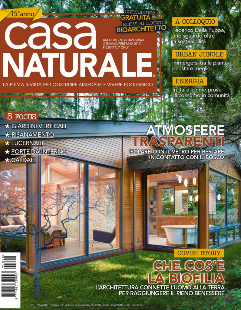 Casa Naturale - E' in edicola il numero di gennaio-febbraio 2019