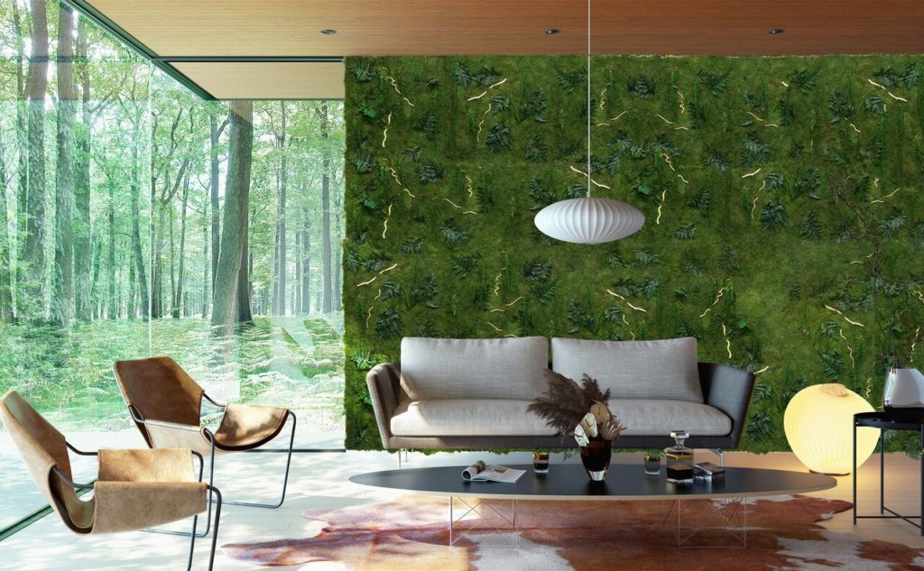giardini verticali indoor | green habitat | pareti di piante vive o stabilizzate