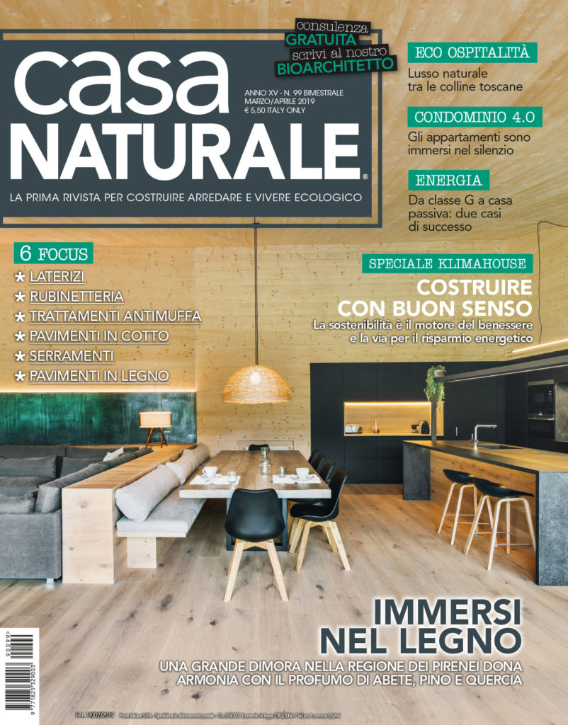 Casa Naturale - E' in edicola il numero di marzo-aprile 2019