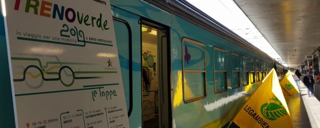 Treno Verde 2019 di Legambiente | educazione contro l'inquinamento