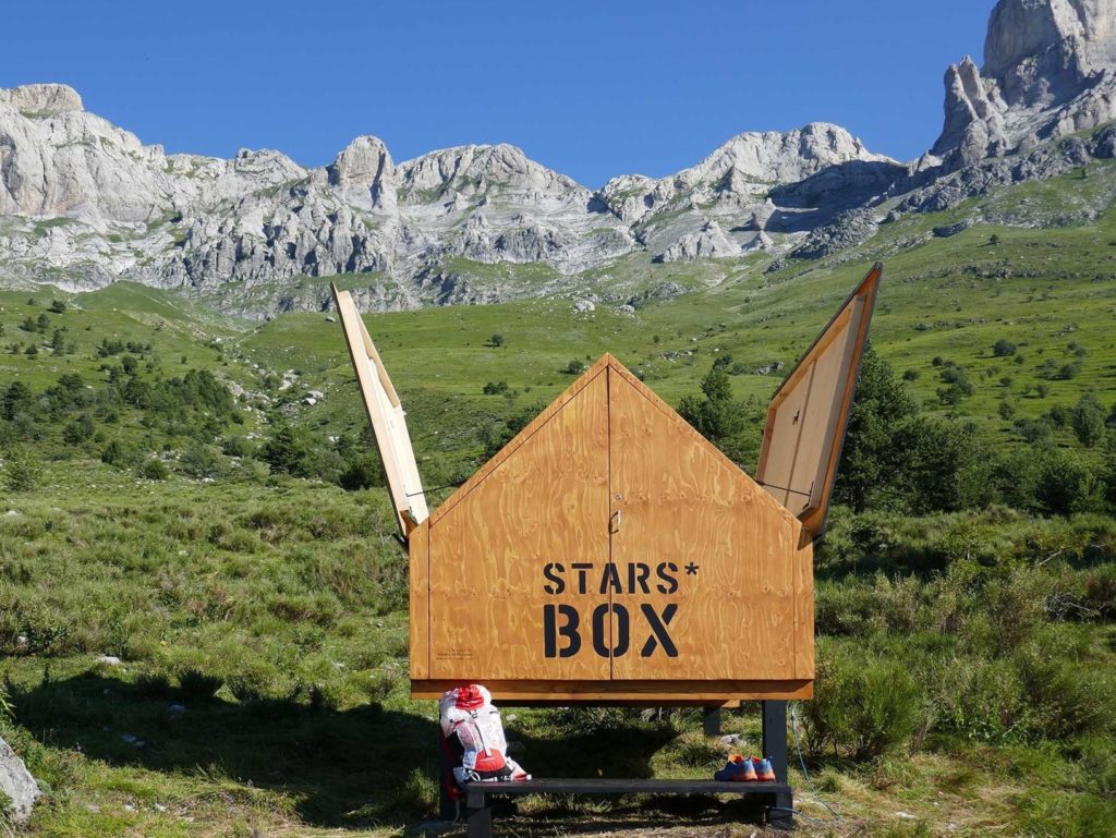 Starsbox, casette in legno per guardare le stelle