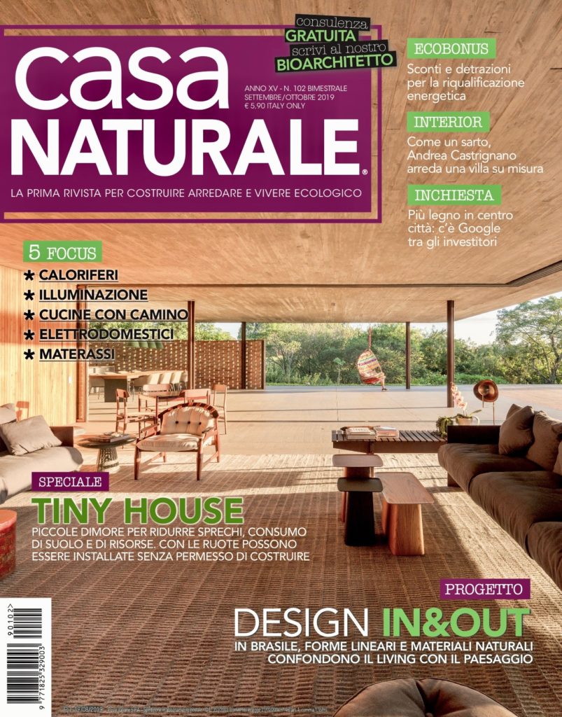 Casa Naturale - E' in edicola il numero di settembre-ottobre 2019