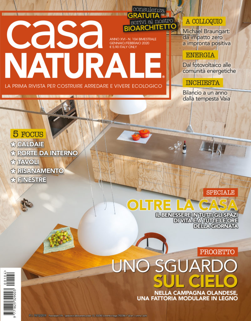 Casa Naturale - E' in edicola il numero di gennaio-febbraio 2020