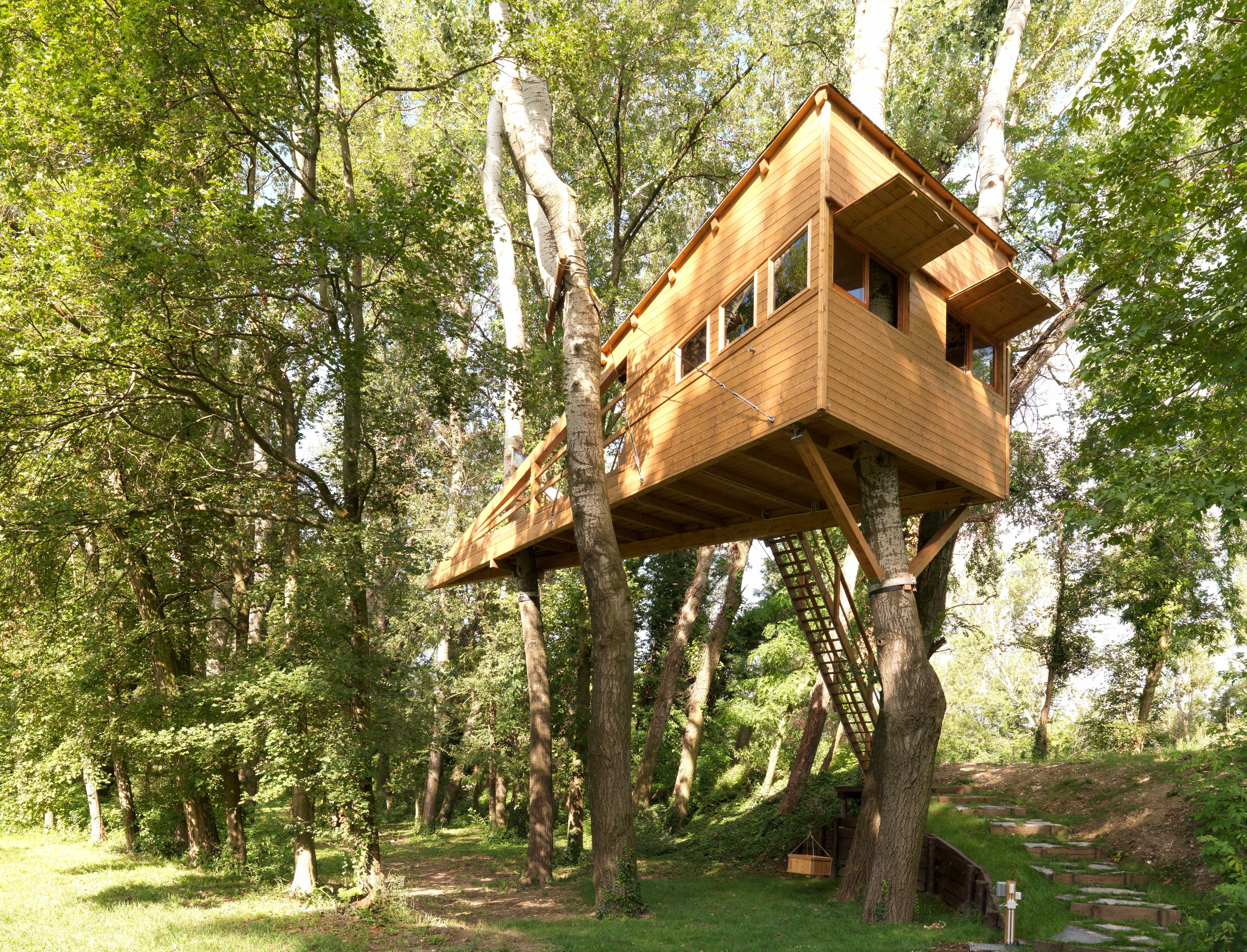 Una casa sull'albero come in una favola - Casa Naturale