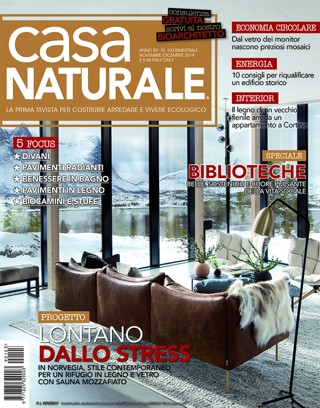 Casa Naturale - E' in edicola il numero di novembre-dicembre 2019