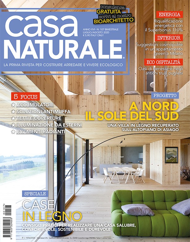 Casa Naturale - E' in edicola il numero di luglio-agosto 2020