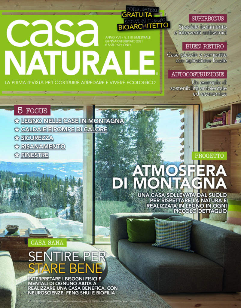 Casa Naturale - E' in edicola il numero di gennaio-febbraio 2021