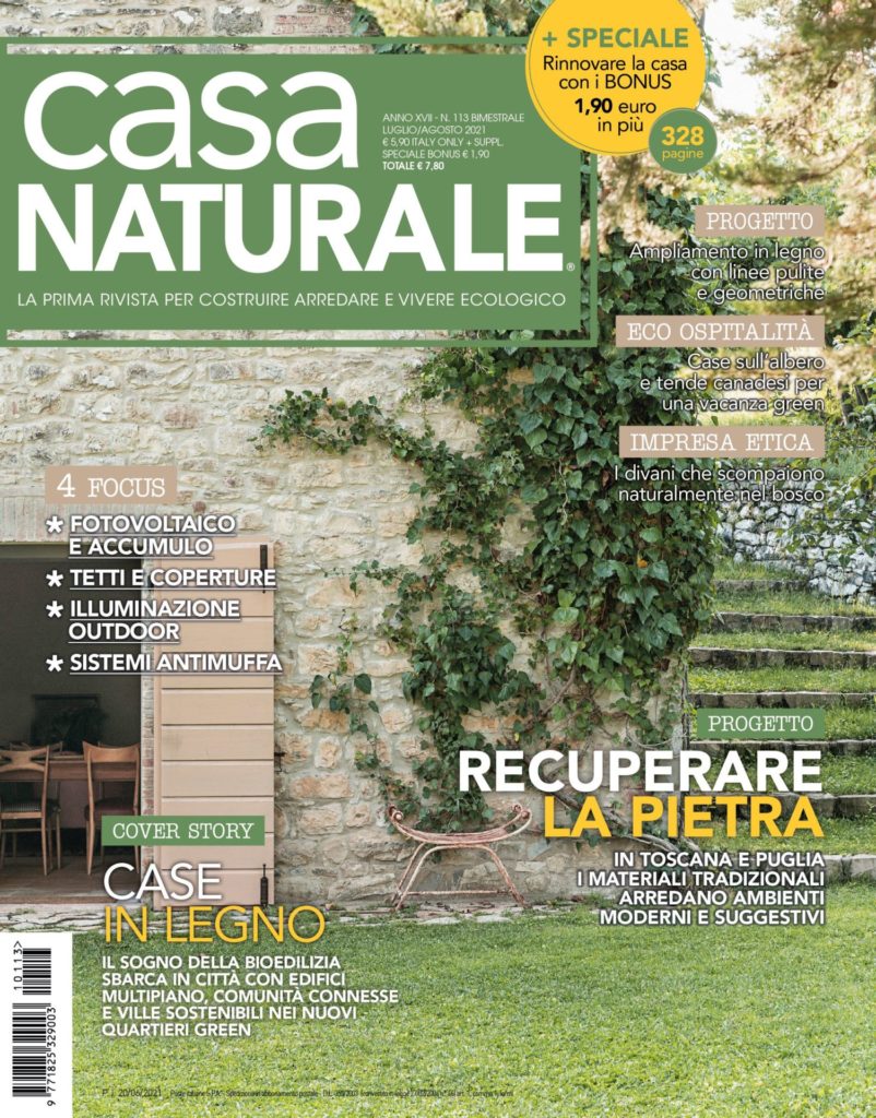 Casa Naturale - E' in edicola il numero di luglio-agosto 2021