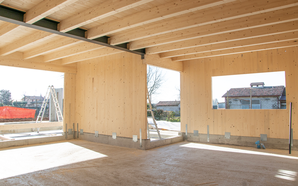 Una casa in legno strutturale per vivere nel comfort
