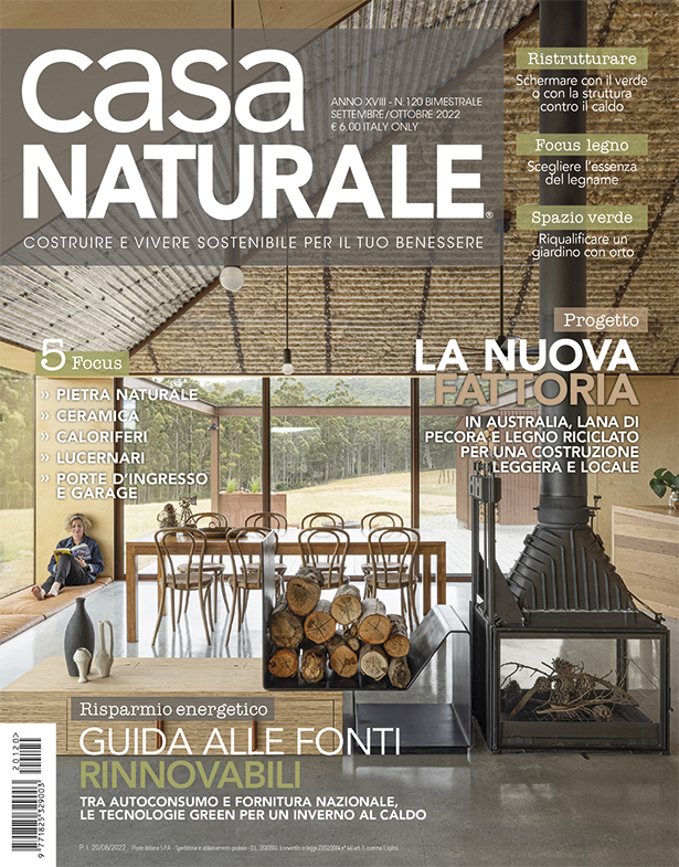 Casa Naturale – E’ in edicola il numero di settembre – ottobre 2022