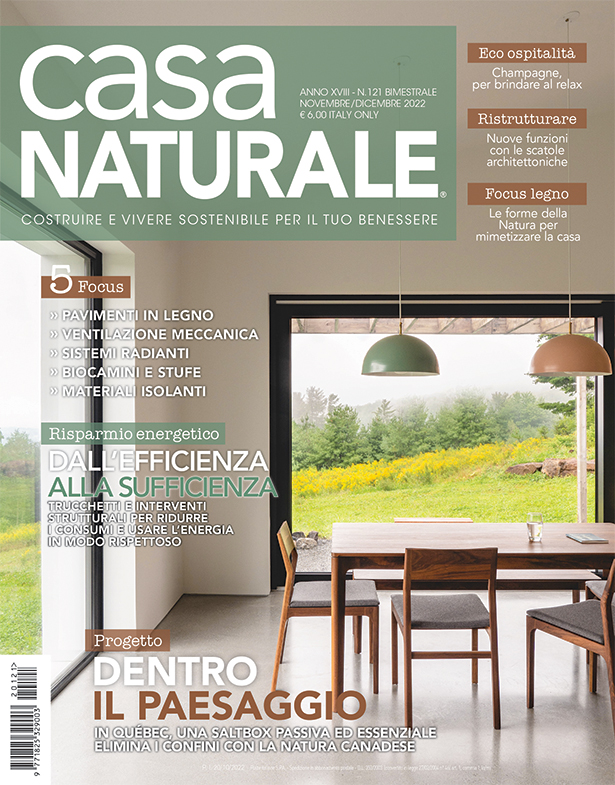 Casa Naturale – E’ in edicola il numero di novembre – dicembre 2022