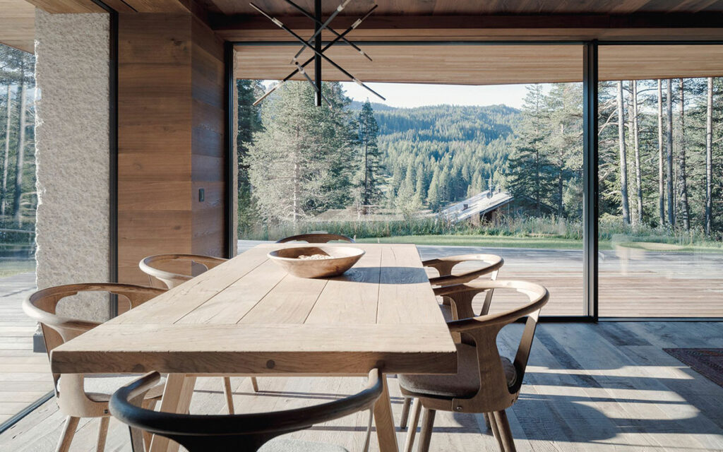 Progetto Cabin in the woods dello studio Perathoner Architect